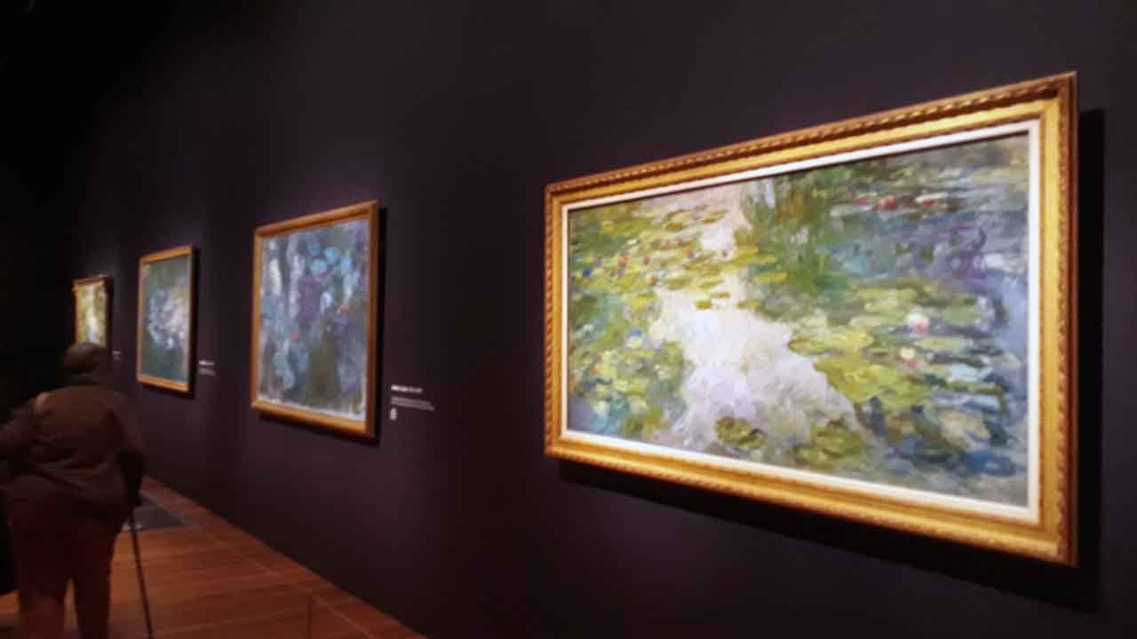Claude Monet im de Young Museum in San Francisco 