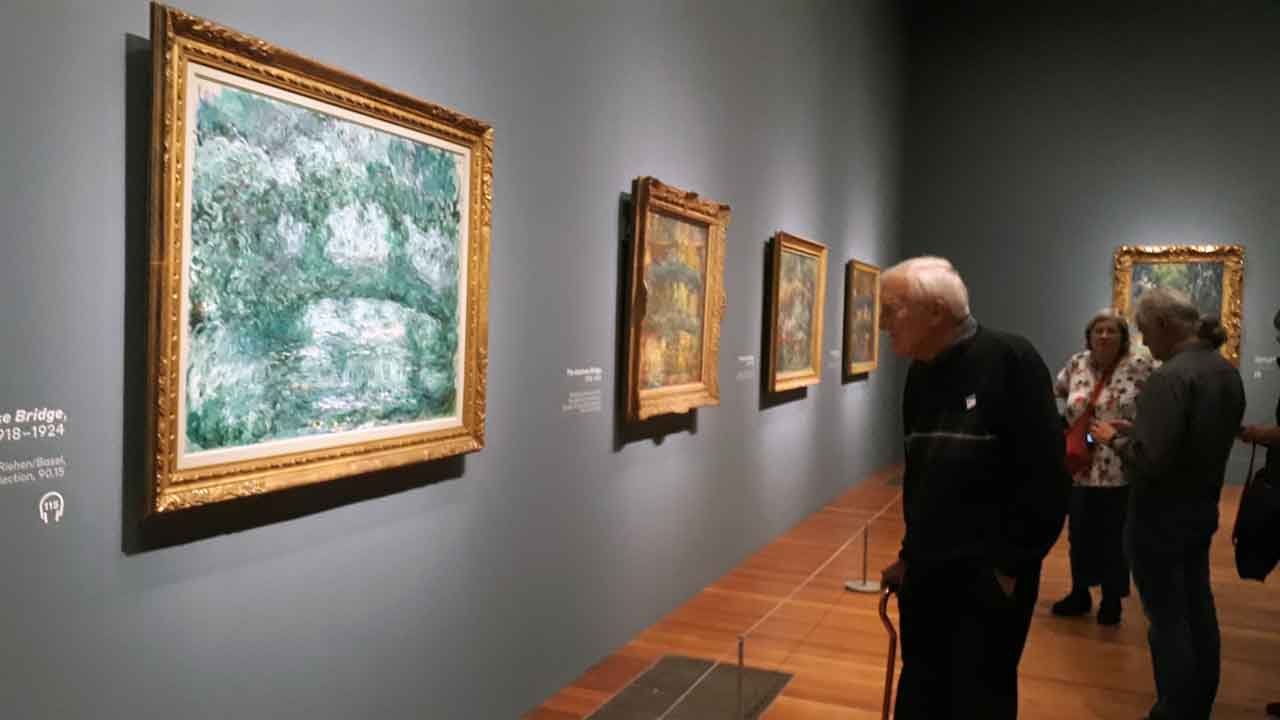 Claude Monet im de Young Museum in San Francisco 