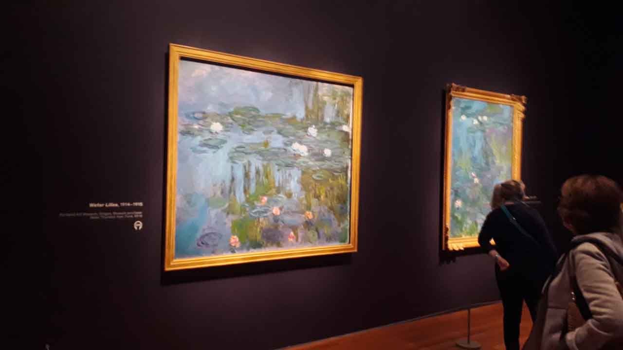 Claude Monet im de Young Museum in San Francisco 