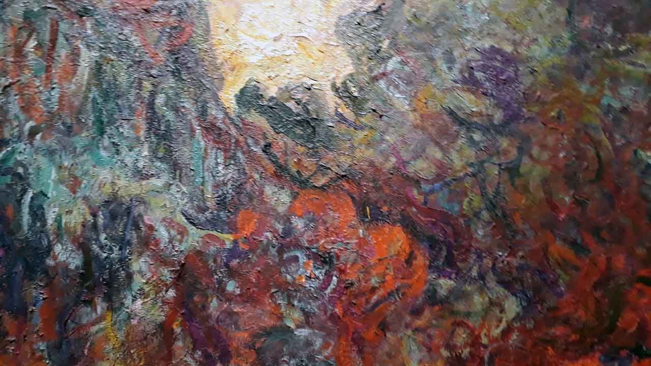 Claude Monet im de Young Museum in San Francisco 