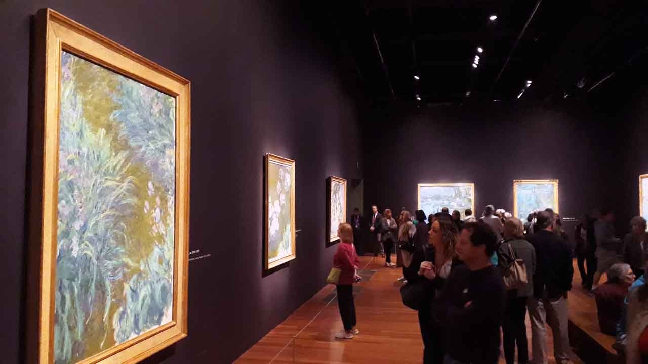 Claude Monet im de Young Museum in San Francisco 