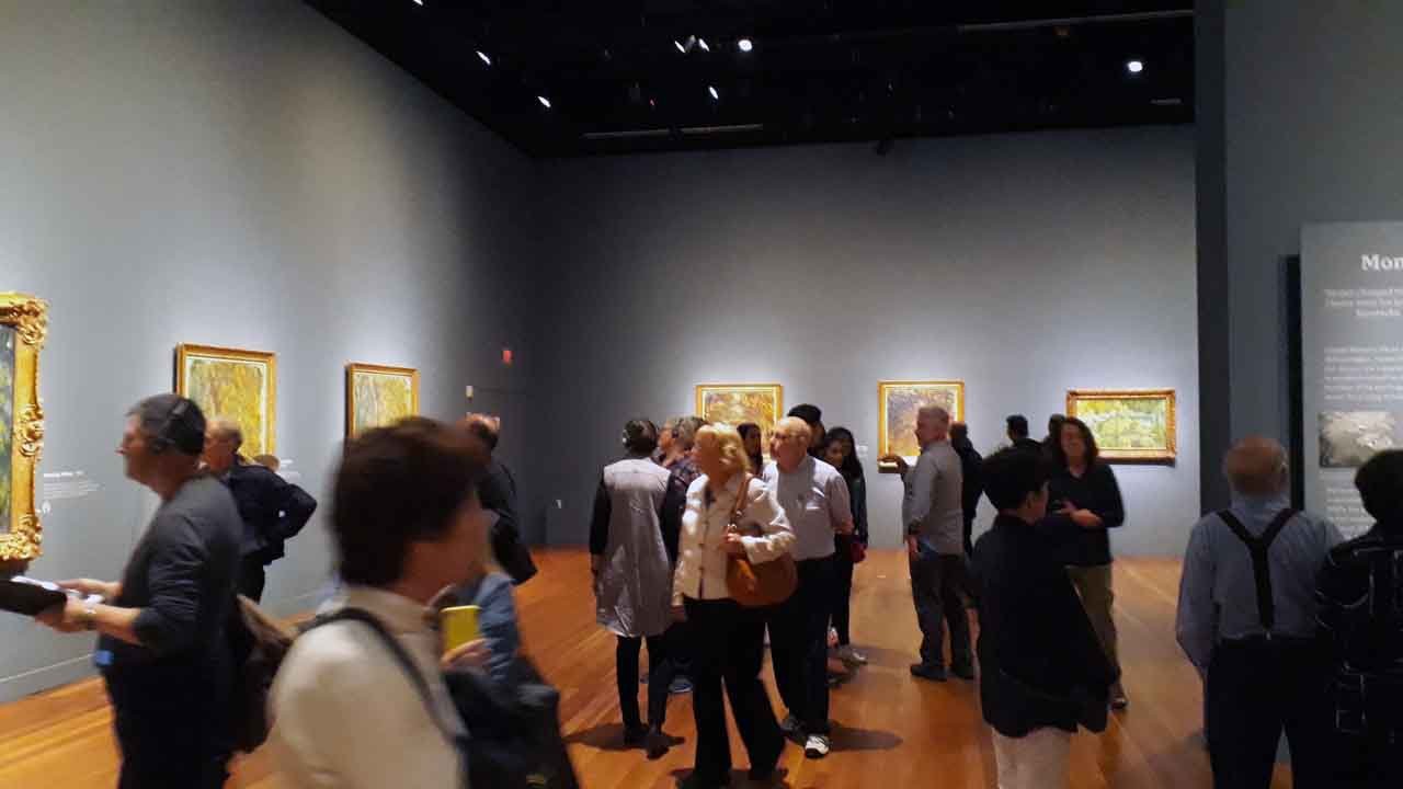 Claude Monet im de Young Museum in San Francisco 