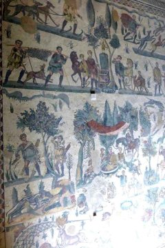 Römische Mosaiken in der Villa Romana del Casale