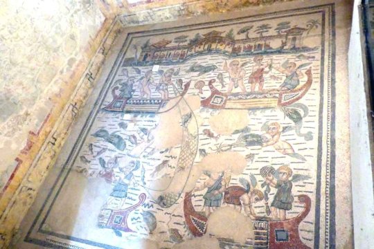 Römische Mosaiken in der Villa Romana del Casale