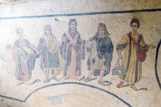 Römische Mosaiken in der Villa Romana del Casale