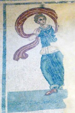 Römische Mosaiken in der Villa Romana del Casale