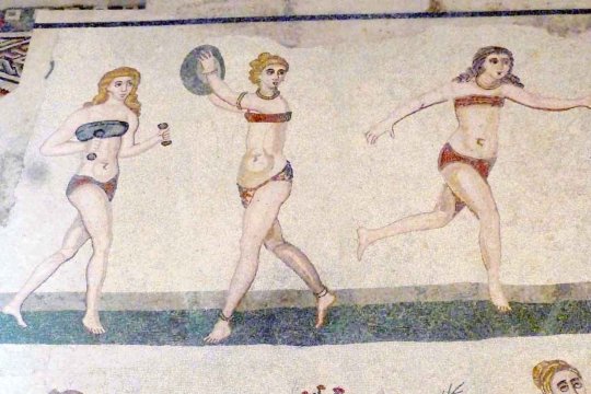Römische Mosaiken in der Villa Romana del Casale