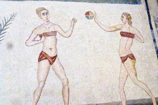 Römische Mosaiken in der Villa Romana del Casale