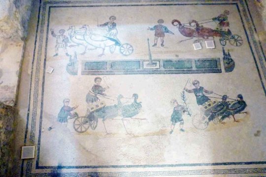 Römische Mosaiken in der Villa Romana del Casale