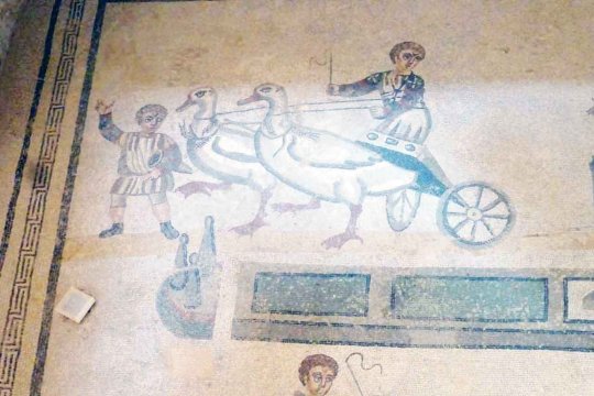 Römische Mosaiken in der Villa Romana del Casale