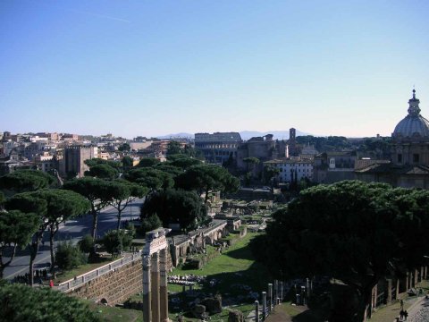Die Plätze von Rom