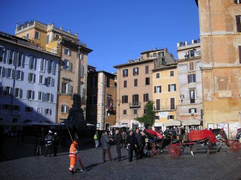 Die Plätze von Rom