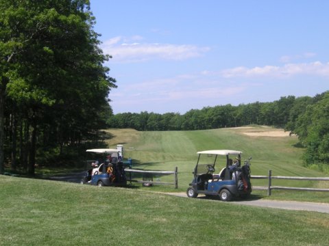 Sandwich Hollows Golf Club. Cape Cod. Massachusetts.