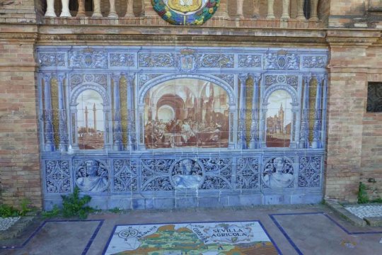 Sevilla - Plaza de Espagna