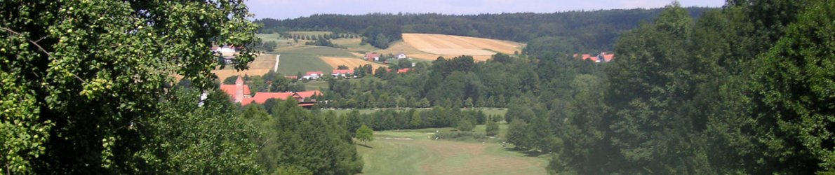 Golfplatz Uttlau, Bayern, Deutschland
