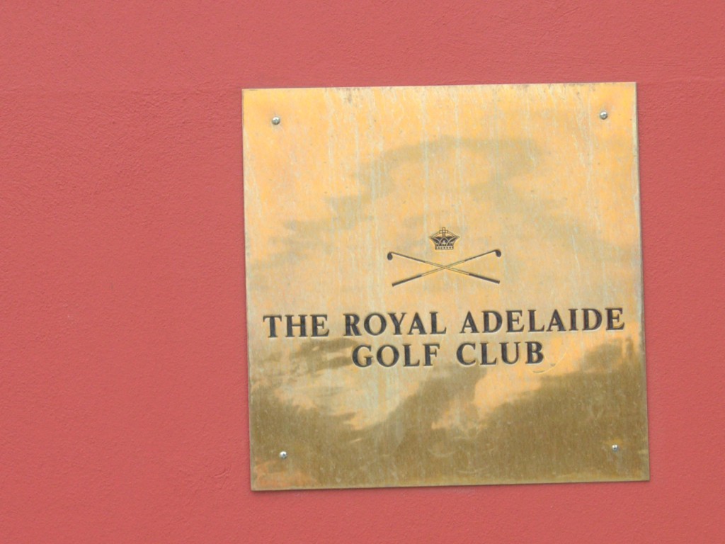Royal Adelaide Golf Club, Australien