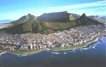 Kapstadt birdview