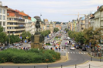 Prag Wenzelsplatz