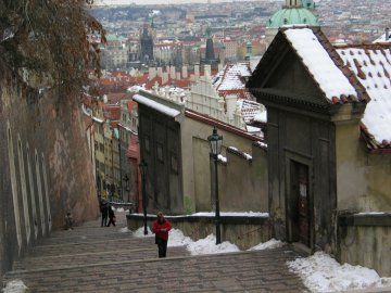 Treppen zur Mala Strana