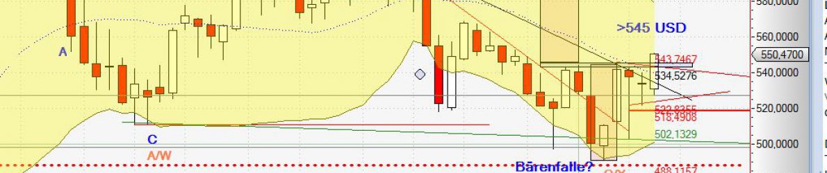 Chart Google vom 13.02.2015