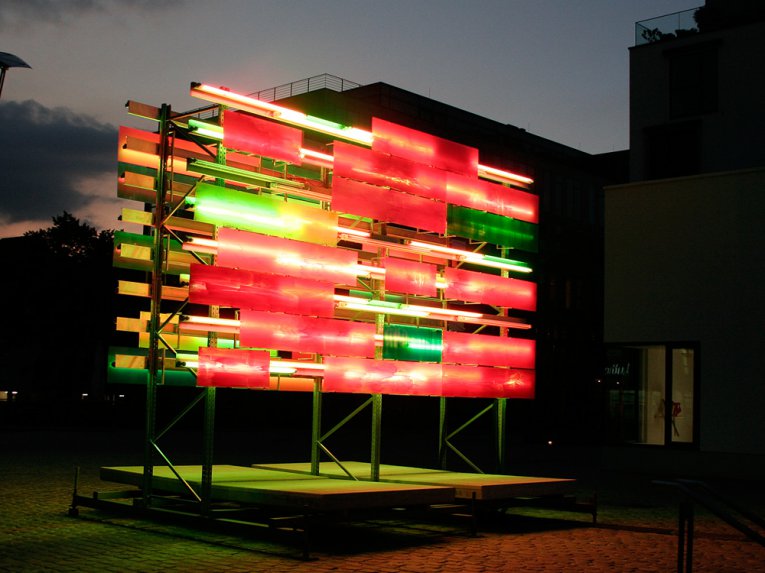 Paul Schwer, Billboard, Installation