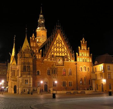 Breslau, Rathaus, Polen