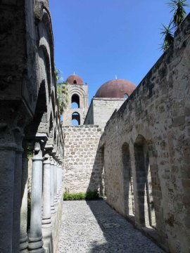 chiesa s.giovanni degli eremiti, Palermo, Sizilien