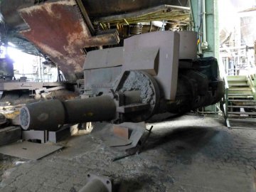 Henrichshütte in Hattingen - Hochofenboden