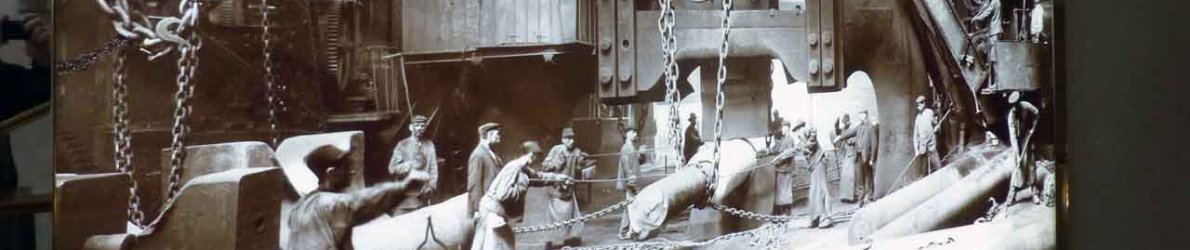 Fotos aus Stahlwerk Krupp