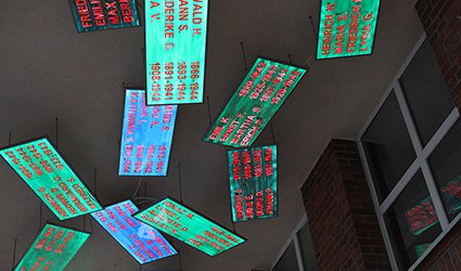 Paul Schwer Installation in Gladbeck