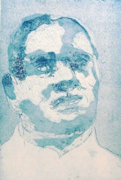 Katrin Roeber Ausstellung 2018 - Bleichgefärbter Horizont