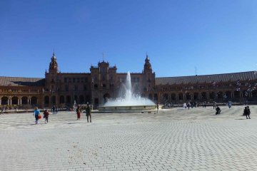 Spanien-Andalusien-Sevilla-Plaza-Espagna