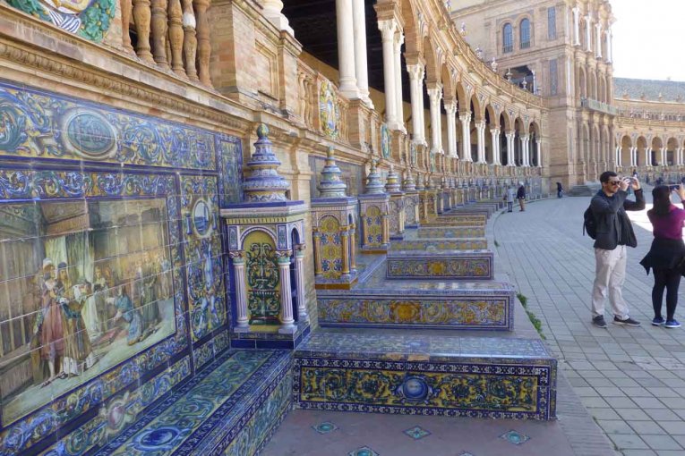 Spanien-Andalusien-Sevilla-Plaza-Espagna