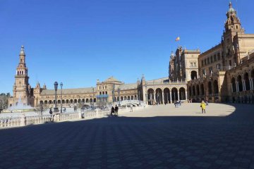 Spanien-Andalusien-Sevilla-Plaza-Espagna