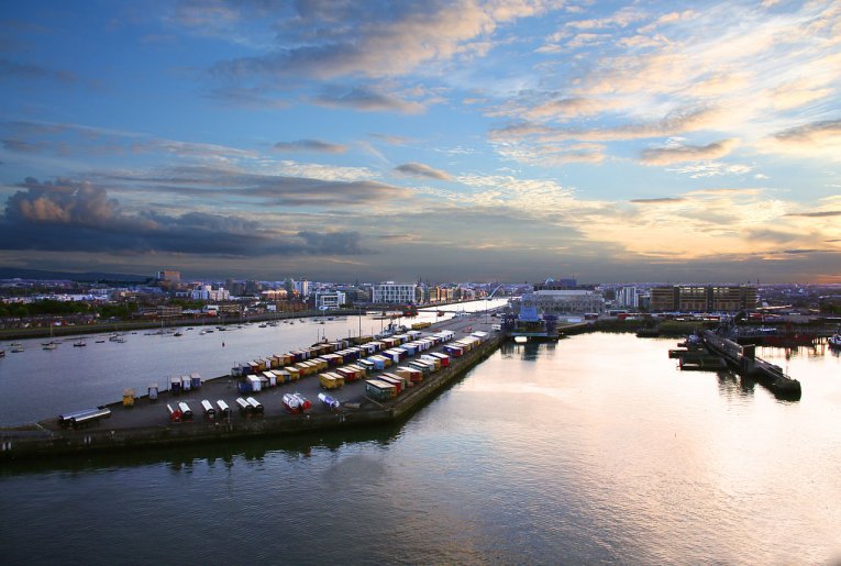 Irland - Dublin - Hafen