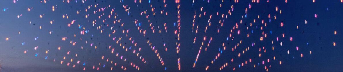 Drohnen-Feuerwerk Düsseldorf